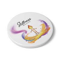 Ceramic Coaster — Mindfulness  Gift