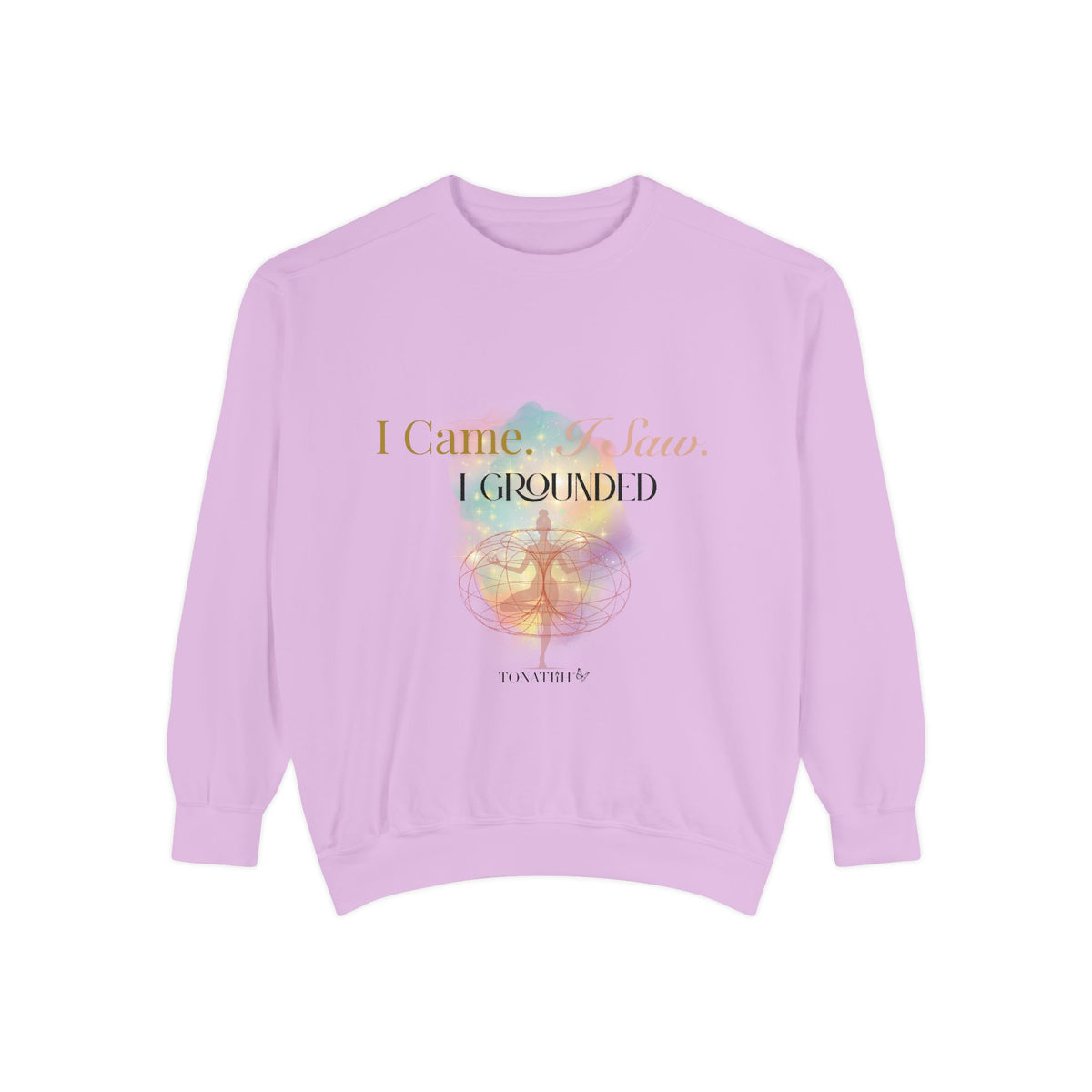Women's Sweatshirt — "I Came. I Saw. I Grounded."