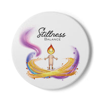 Ceramic Coaster — Mindfulness  Gift