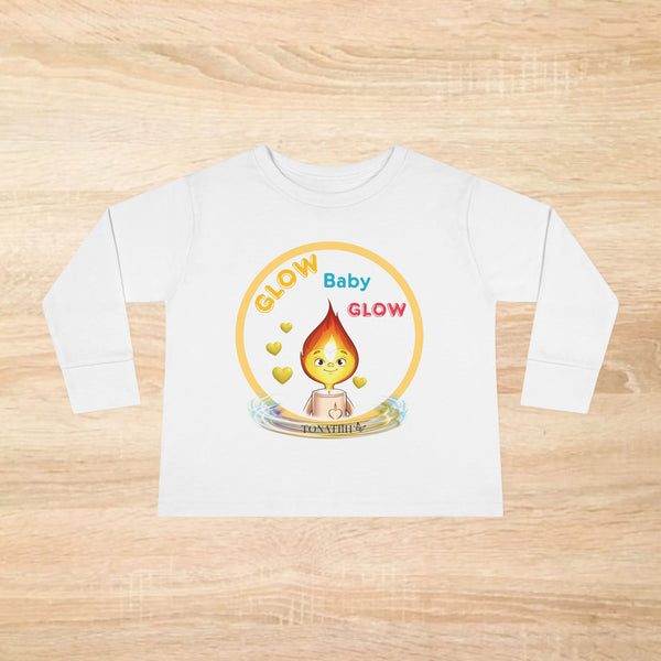 Toddler Long Sleeve Tee - "Glow Baby Glow"