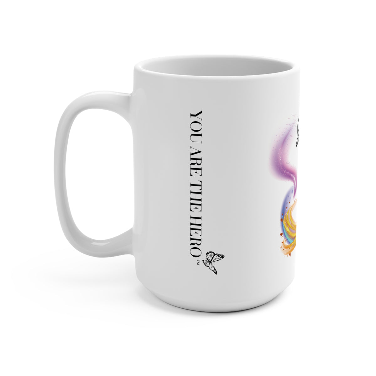 Ceramic Mug — 15oz Mindfulness "Stillness Balance" Cup