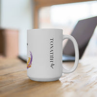 Ceramic Mug — 15oz Mindfulness "Stillness Balance" Cup