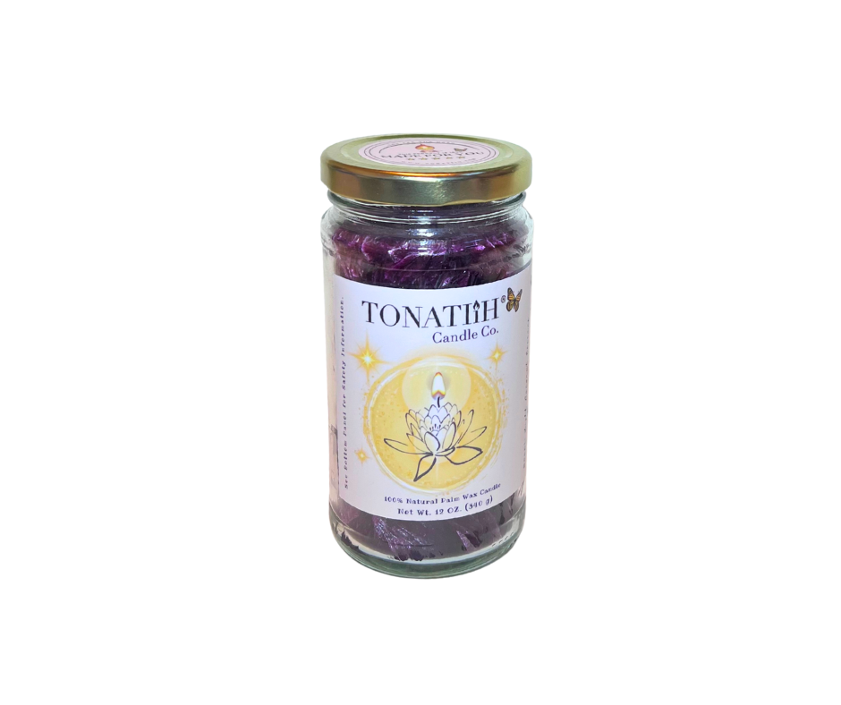Healing Light -Coconut Palm Wax -Purple (12oz)