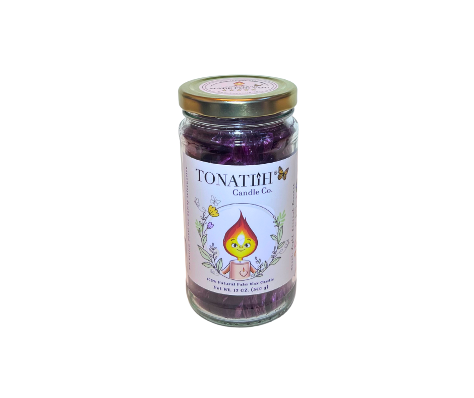 Light Heart -Coconut Palm Wax -Purple (12oz)