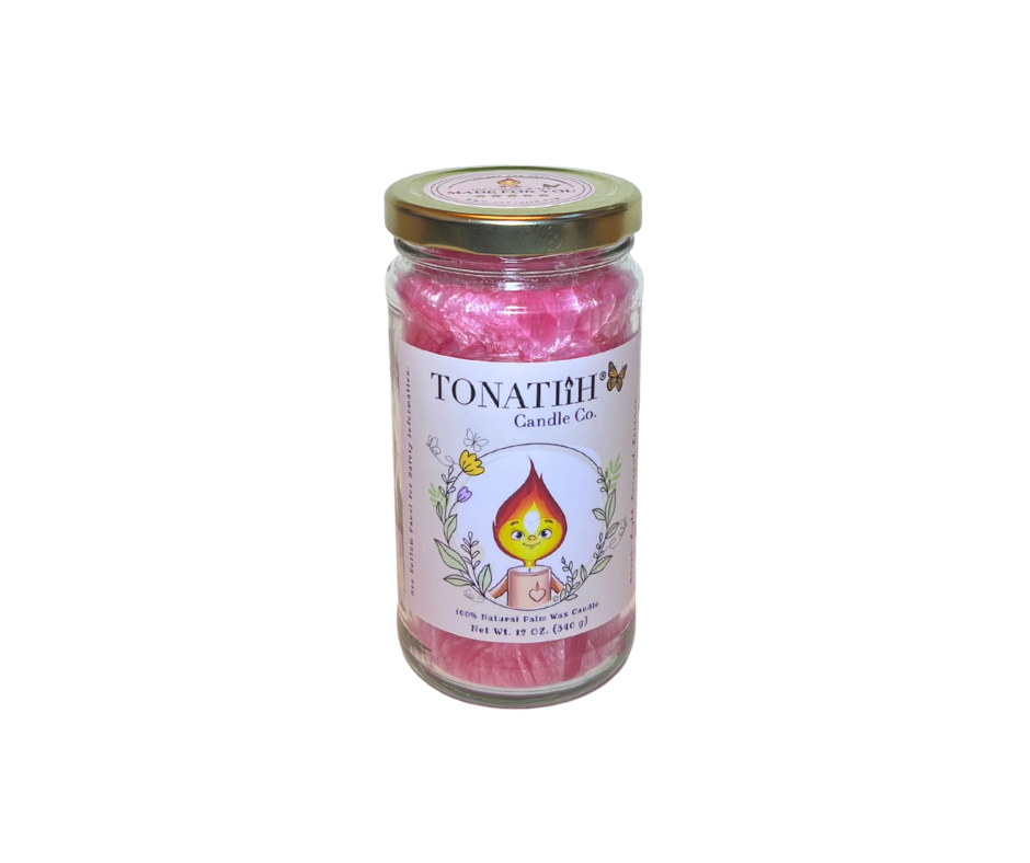 Light Heart -Coconut Palm Wax -Pink (12oz)