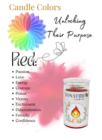 Light Heart -Traditional wax -Red (4oz)