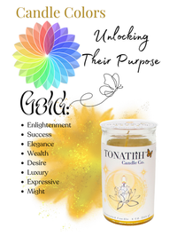 Healing Light -Traditional wax -Gold (4oz)