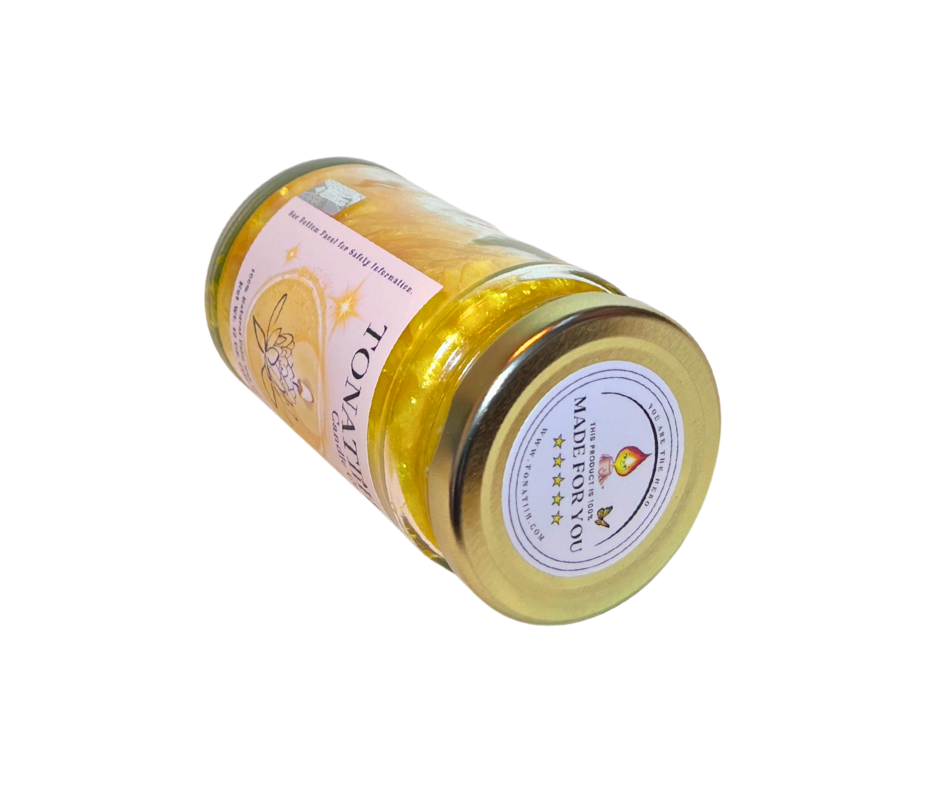 Healing Light -Coconut Palm Wax -Yellow (12oz)