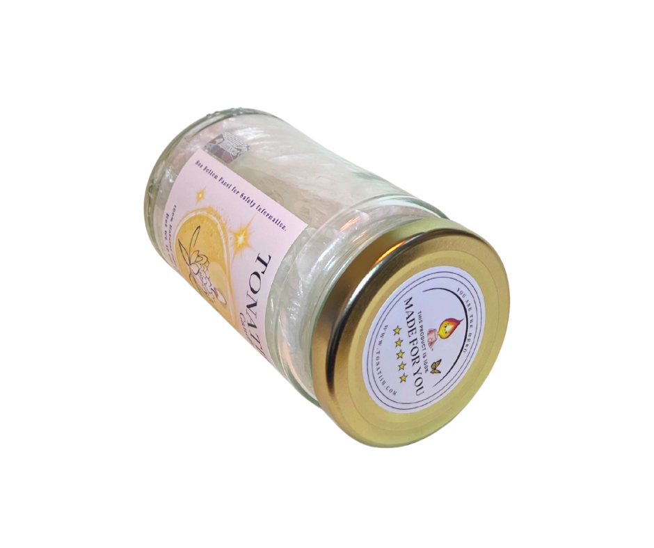 Healing Light -Coconut Palm Wax -White (12oz)