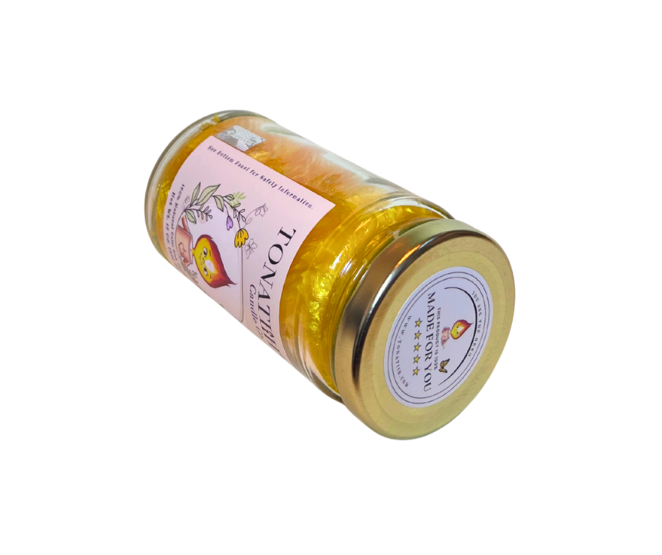 Light Heart -Coconut Palm Wax -Yellow (12oz)