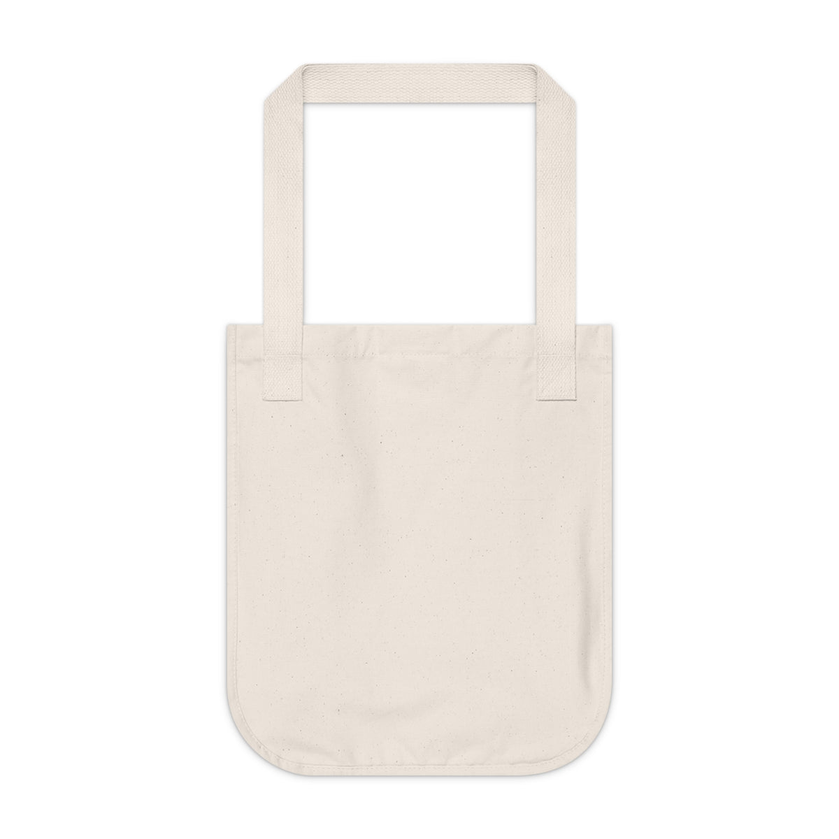 Organic Canvas Tote Bag — "Pawsitive Vibes Only" Cat love