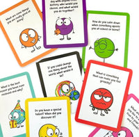 A Little SPOT 101 Get to Know Me Conversation Cards for Kids-Build Connections, Perfect Conversation Starters, Take Anywhere