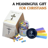 Bible Verse Jar, Bible Verse Jar and Keychain NFC, Graduation Gifts For Her, Gifts for Mom, Christian Gifts for Women, Bible Accessories Women, Birthday Gifts for Women, Christian Gifts