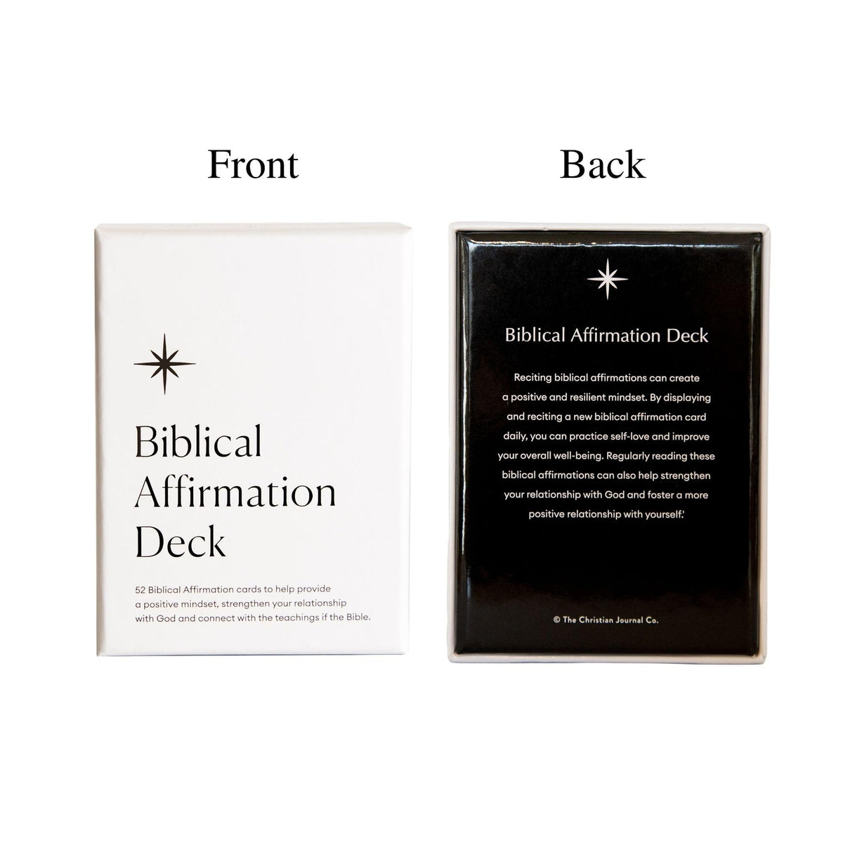 Biblical Affirmation Deck | Scripture Cards, Prayer Cards, Faith Cards | 52 Card Deck of Positive Religious Affirmations For Men and Women | Bible Teachings | Bible Verse Cards
