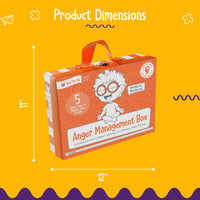 Open The Joy Anger Management Box – Emotional Regulation Kit for Kids with Calming Tools, DIY Crafts, and Stress Relief Activities, Perfect for Social-Emotional Learning and Mindfulness Practice