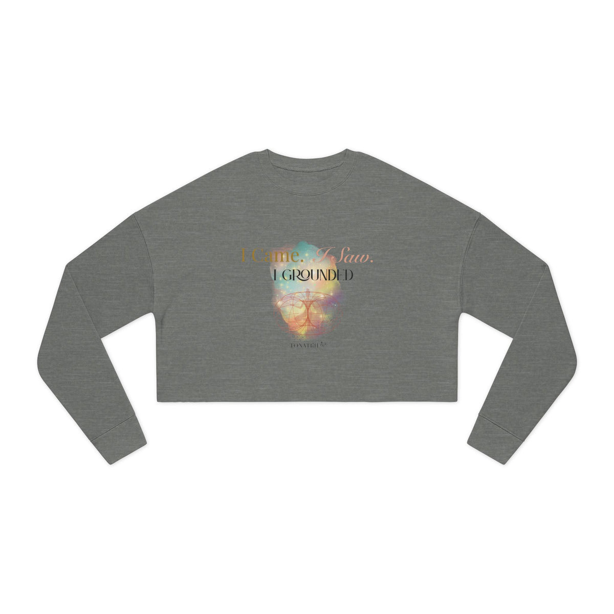 Women's Cropped Sweatshirt — Grounded