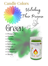 Light Heart -Traditional wax -Green (4oz)