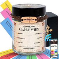 Christian mothers day gifts, Bible Verse Jar with bible verse bracelets For Daily Encouragement, Easter gift for Women/Men, Fathers/Mothers day gifts for Mom, Religious Graduation Gifts For Her