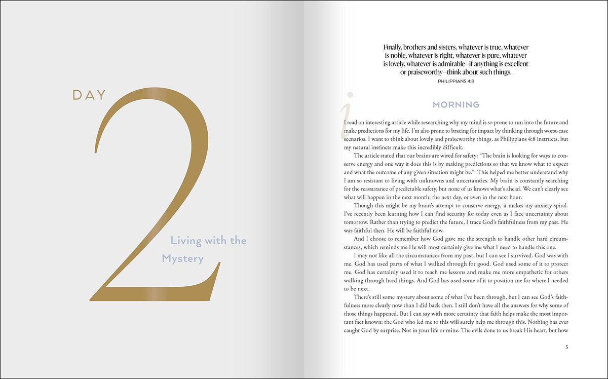 You're Going to Make It: 50 Morning and Evening Devotions to Unrush Your Mind, Uncomplicate Your Heart, and Experience Healing Today (A 50-Day Devotional)