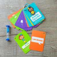 Open The Joy Mindful Minute Cards for Kids - Mindfulness Activities, Stress Relief, Emotional Regulation Tools, and Calming Strategies - Ages 5 and Up