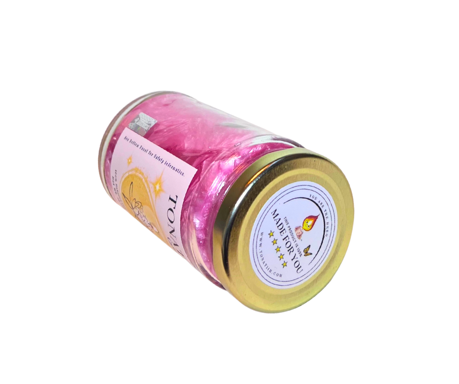 Healing Light -Coconut Palm Wax -Pink (12oz)