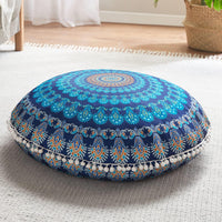 Codi Meditation/Praying Floor Pillow, Round Large Pillows Seating for Adults, Bohemian Mandala Circle Cushion, 32 Inch, Memory Foam