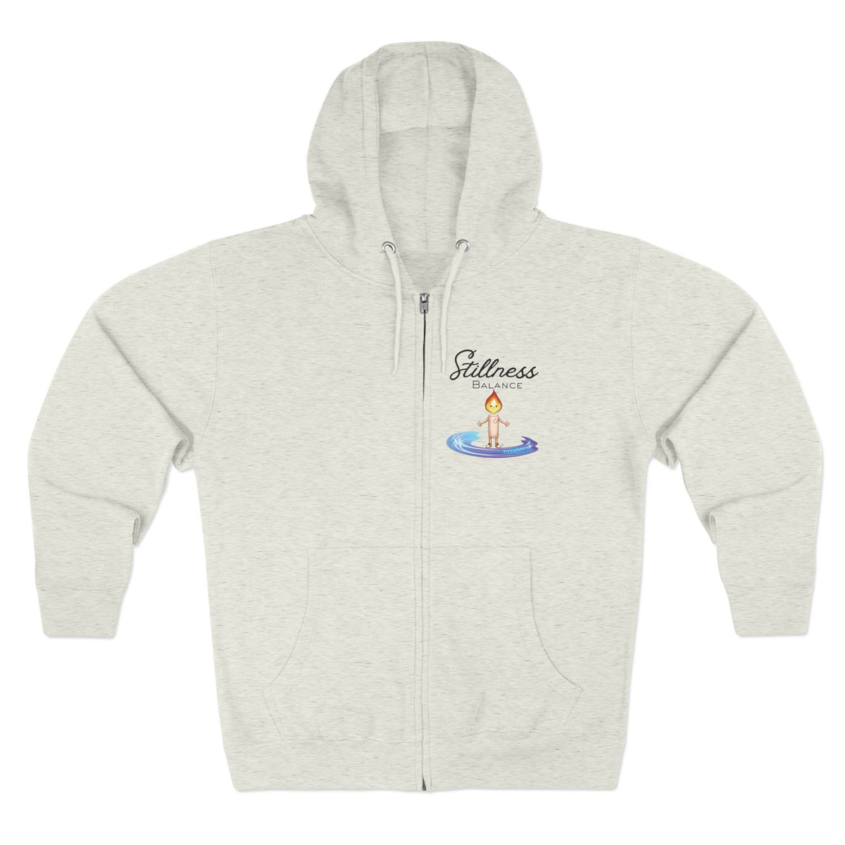 Zip Hoodie —  Calm Design