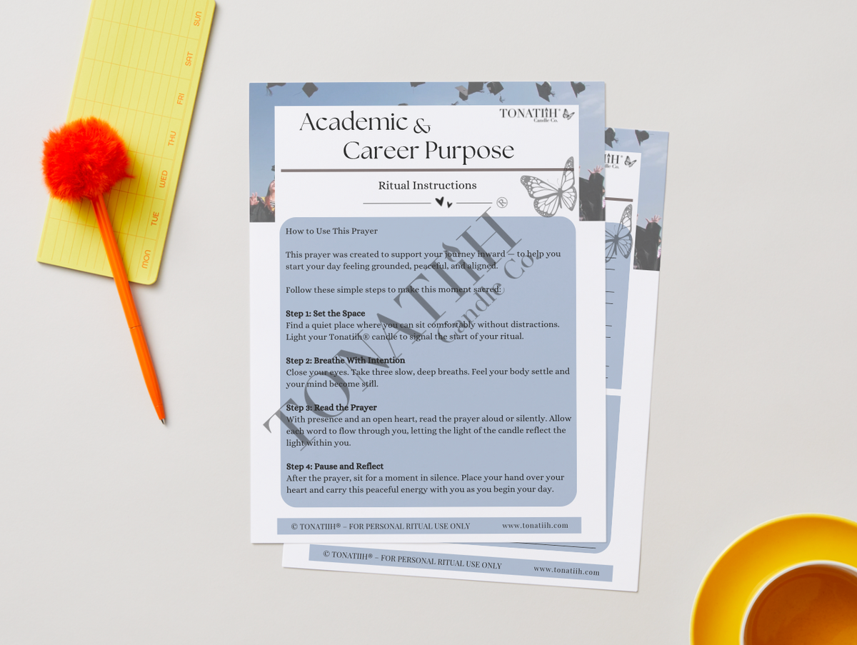 Academic & Career Purpose Prayer