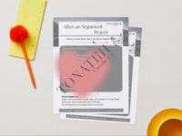 After an Argument Prayer