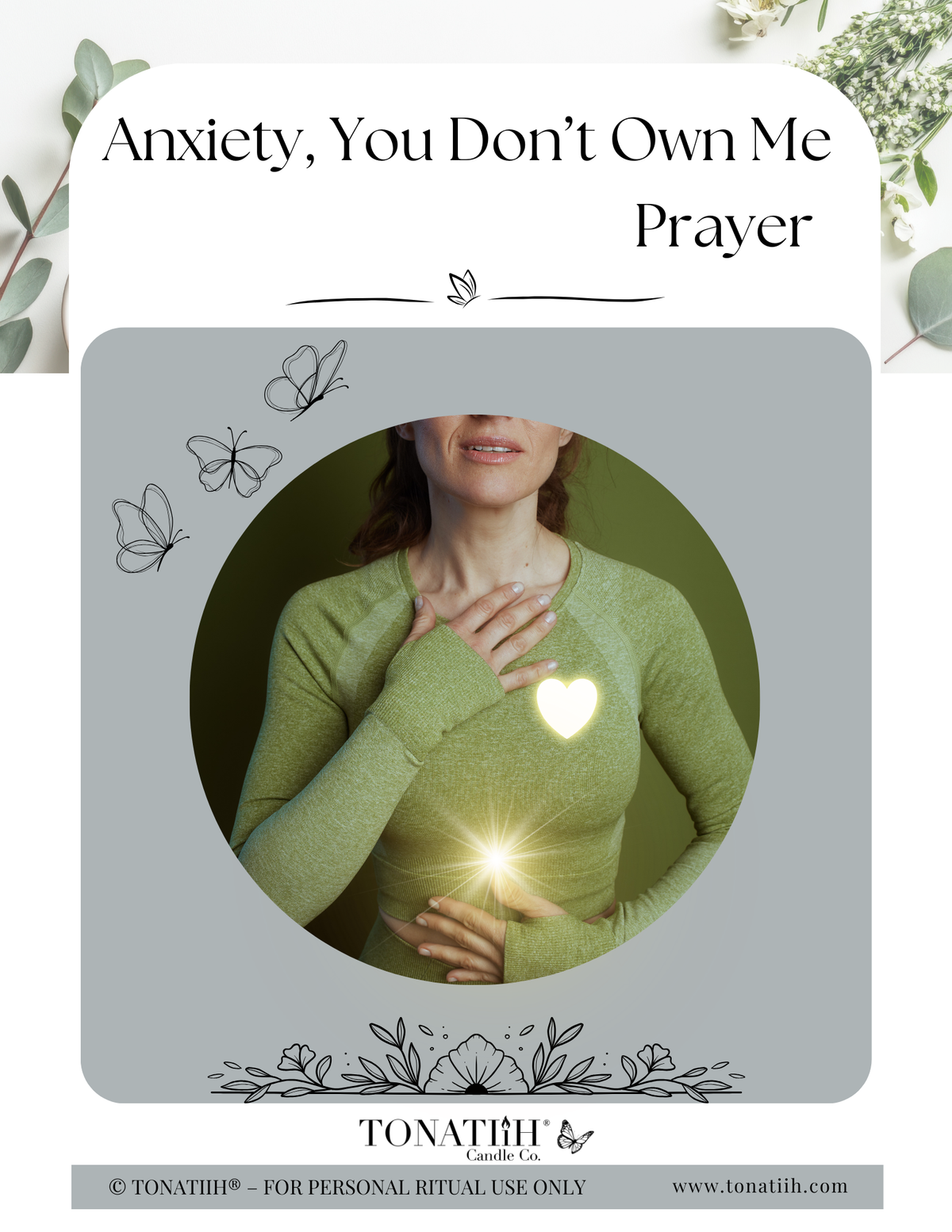 Anxiety, You Don't Own Me Prayer