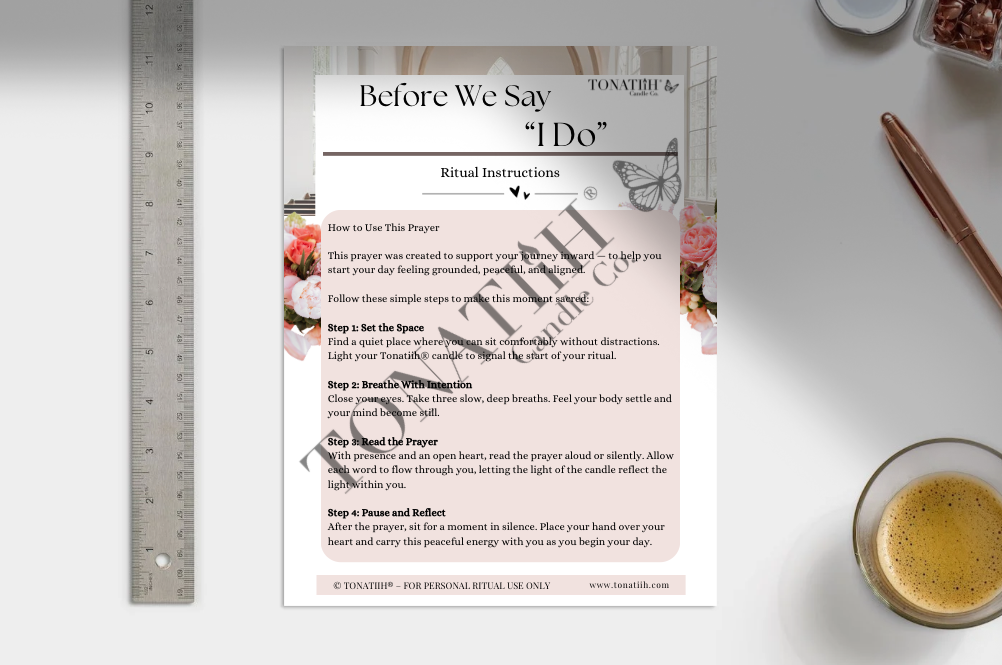 Before We Say "I Do" Prayer