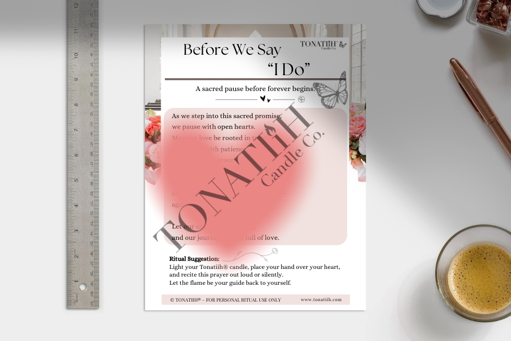 Before We Say "I Do" Prayer