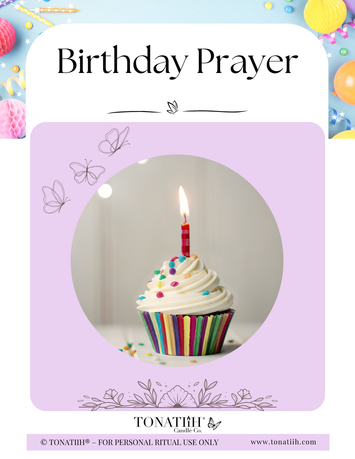 Birthday Prayer