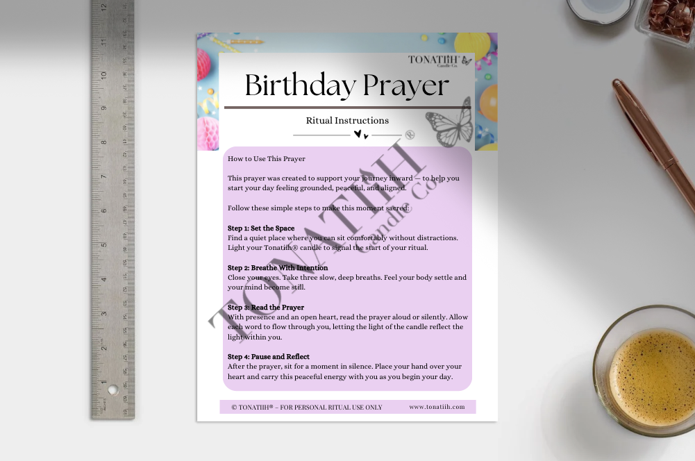 Birthday Prayer