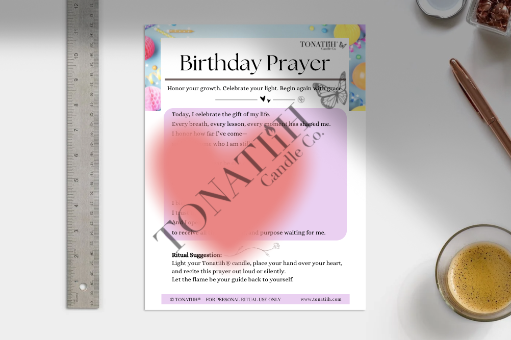 Birthday Prayer