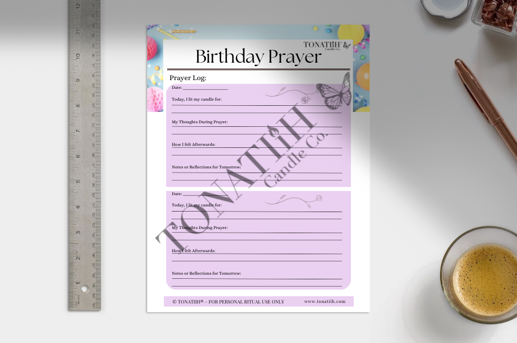 Birthday Prayer