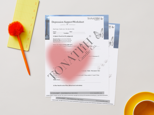 Depression Support Worksheet