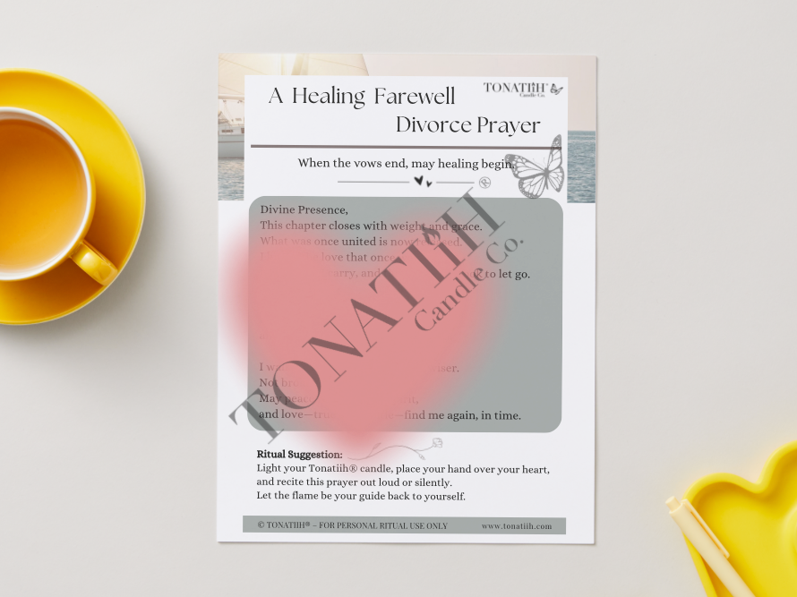 A Healing Farewell Divorce Prayer