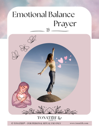 Emotional Balance Prayer