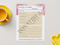Energy & Vitality Prayer