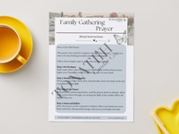 Family Gathering Prayer