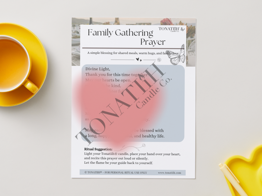 Family Gathering Prayer