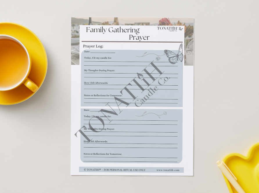 Family Gathering Prayer