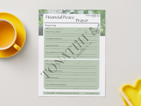 Financial Peace Prayer