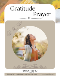 Gratitude Prayer
