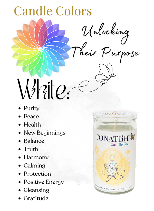 Healing Light -Traditional wax -White (4oz)