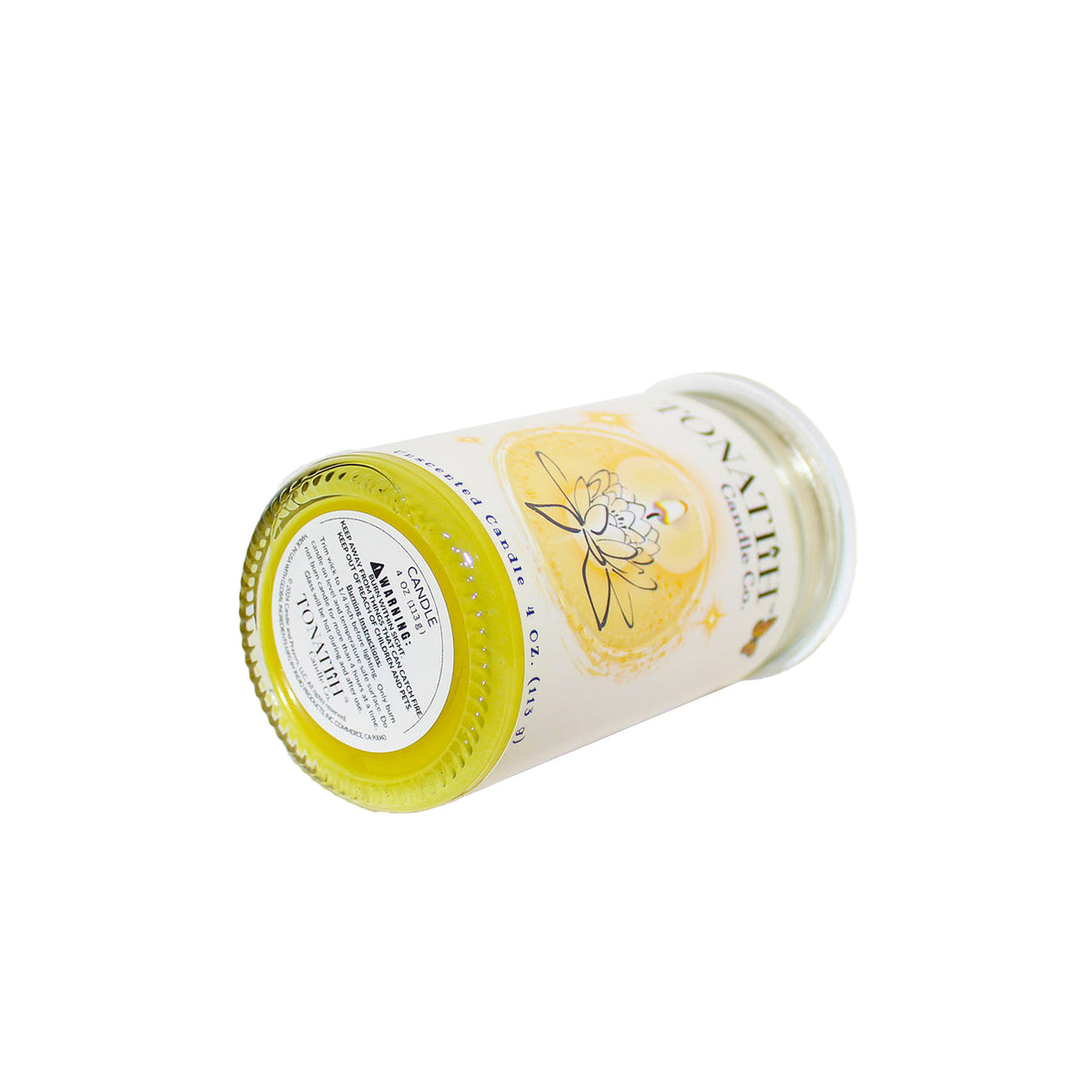 Healing Light -Traditional wax -Yellow (4oz)