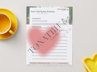 Inner Child Healing Worksheet