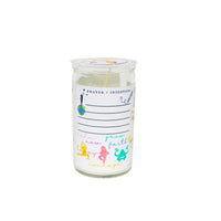 Light Heart -Traditional wax -White (4oz)