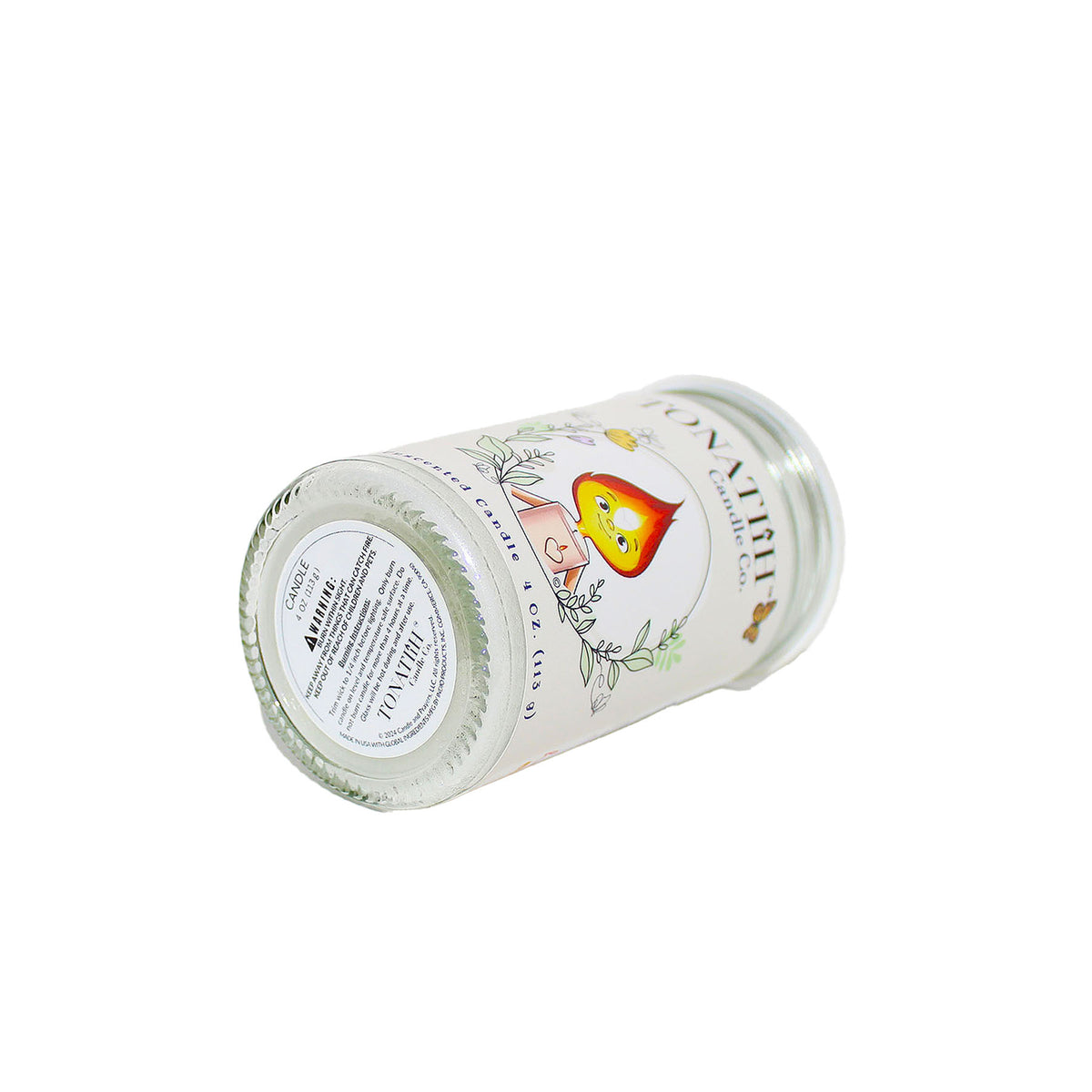 Light Heart -Traditional wax -White (4oz)